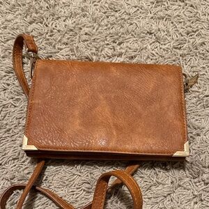 Urban Expressions Brown Crossbody Bag